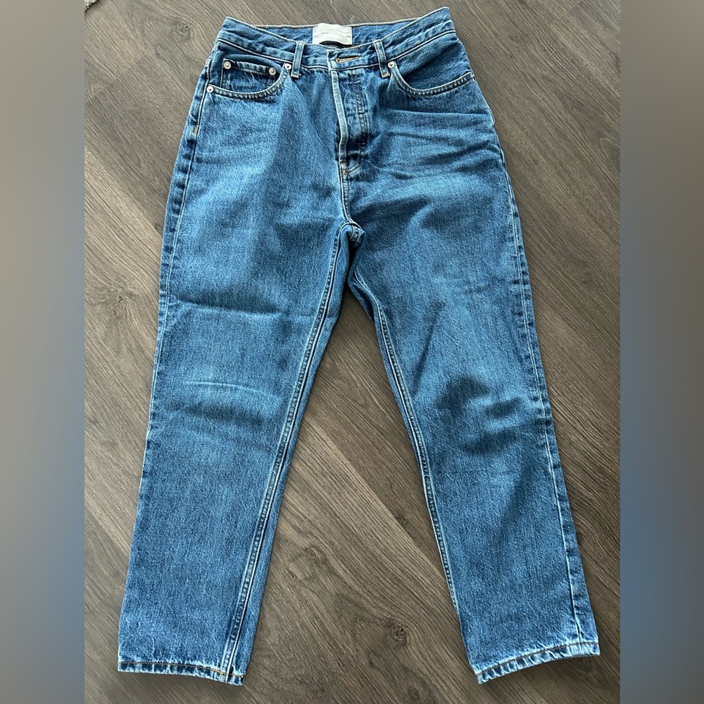 Everlane The 90s Cheeky Jean, Women, Deep Atlantic, 27 Ankle